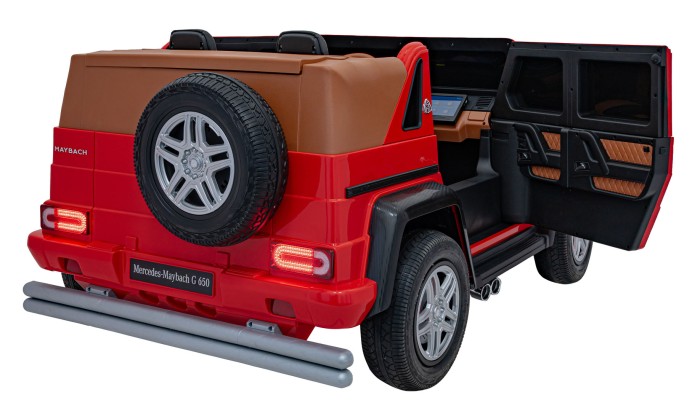 Pojazd Mercedes Benz MAYBACH G650 STRONG Czerwony-11 7408 