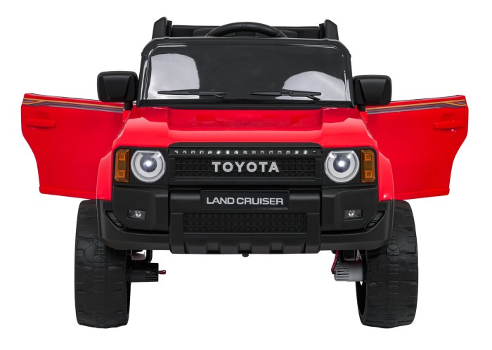 Pojazd Toyota Land Cruiser PRADO Czerwony-17 7406 