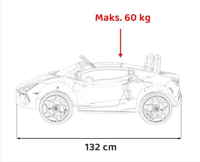 Pojazd Lamborghini Revuelto XL STRONG Zielony-28 7407 
