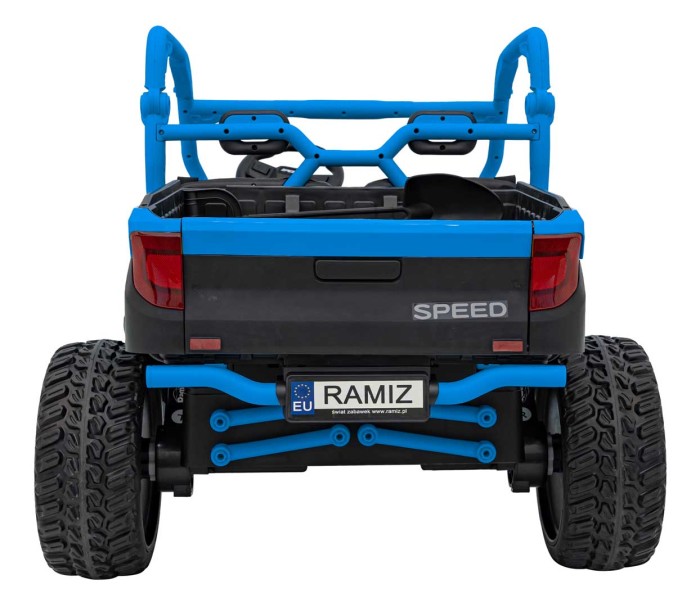 Pojazd Farmer Truck UTV Racing Niebieski-6 7414 