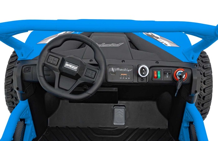 Pojazd Farmer Truck UTV Racing Niebieski-9 7414 