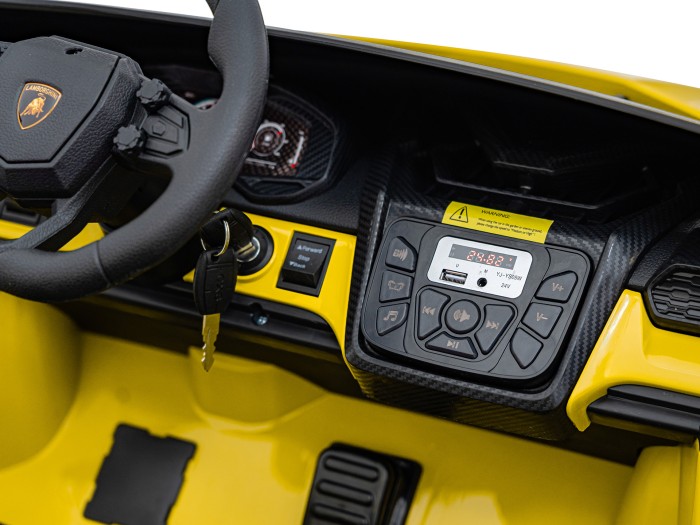 Pojazd Lamborghini Revuelto XL Żółty-14 7413 