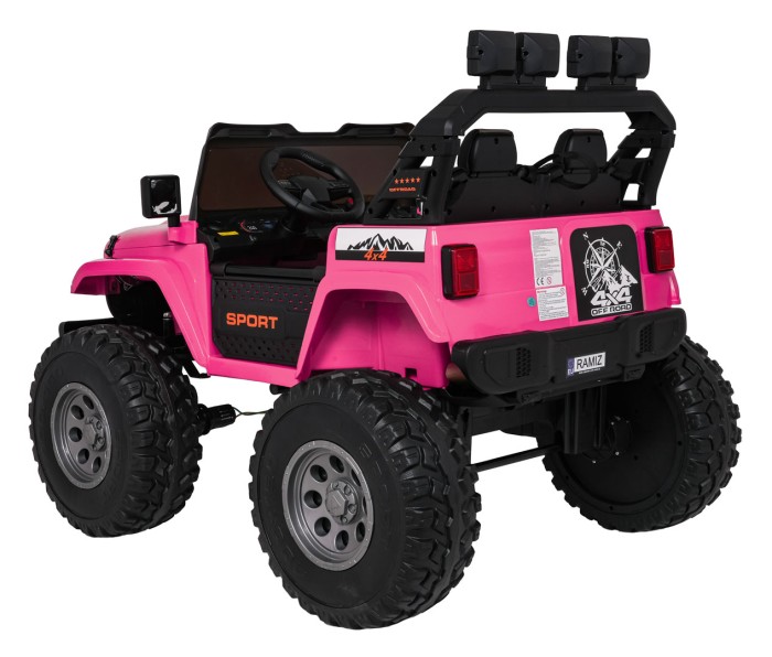 Pojazd Extreme Sport 4x4 Zmienna Wielkość Różowy-6 7415 