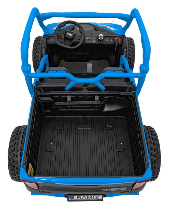 Pojazd Farmer Truck UTV Racing Niebieski-14 7414 