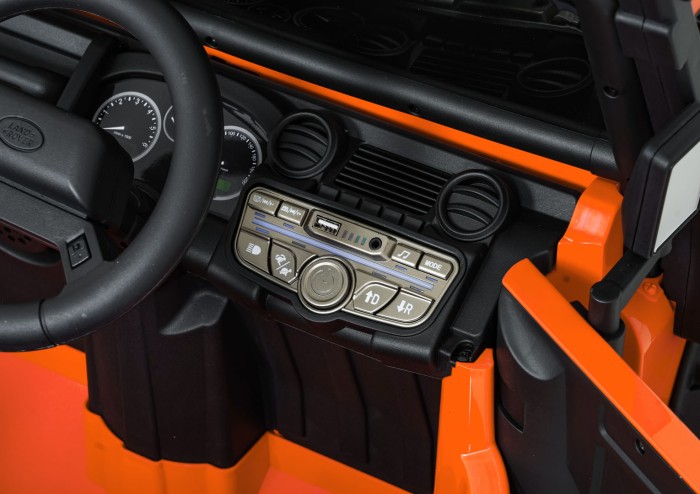 Pojazd Land Rover Defender 110 SVX Concept Pomarańczowy-13 7416 