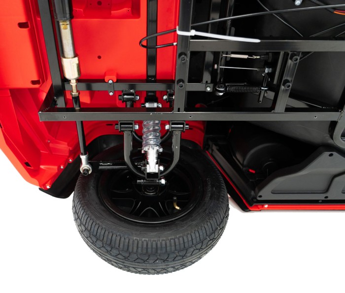 Pojazd Mercedes Benz MAYBACH G650 STRONG Czerwony-30 7408 