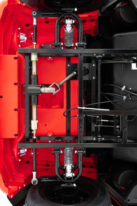 Pojazd Mercedes Benz MAYBACH G650 STRONG Czerwony-32 7408 