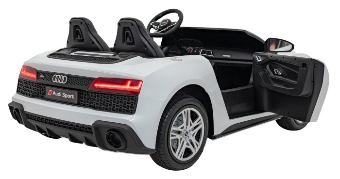 Pojazd Audi Spyder R8 LIFT Biały-7 7419 
