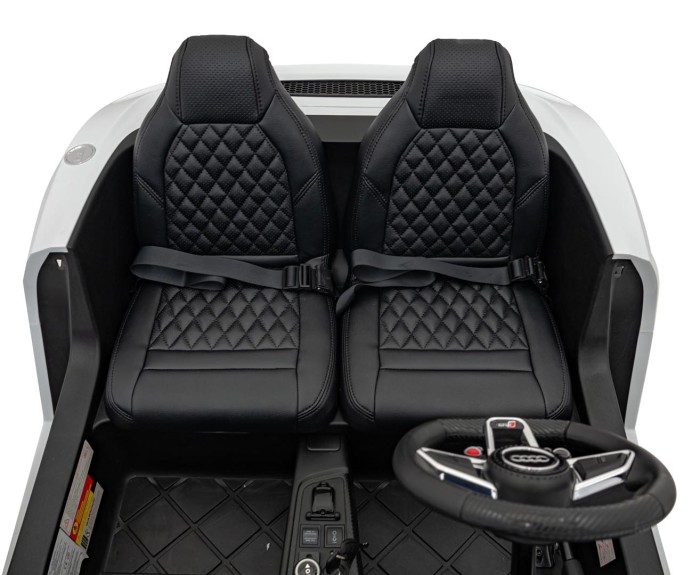 Pojazd Audi Spyder R8 LIFT Biały-9 7419 