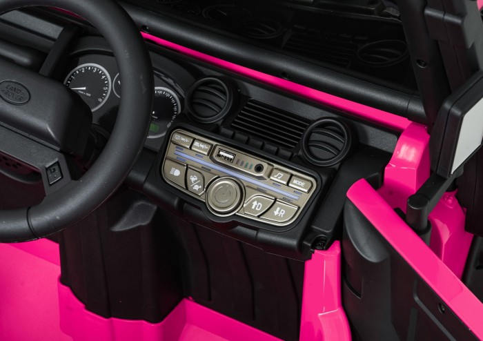 Pojazd Land Rover Defender 110 SVX Concept Różowy-13 7420 