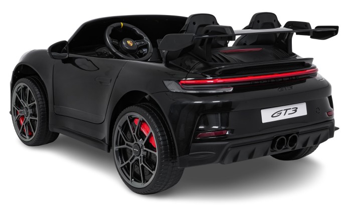 Pojazd Porsche 911 GT3 Czarny, wyścigowy samochód dla dzieci-7 7421 
