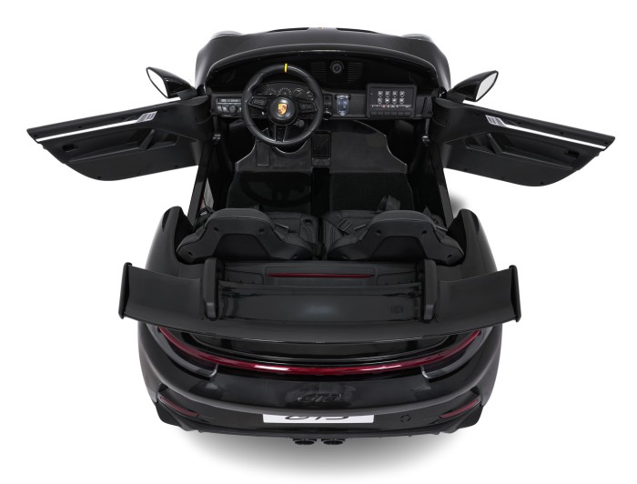 Pojazd Porsche 911 GT3 Czarny, wyścigowy samochód dla dzieci-10 7421 