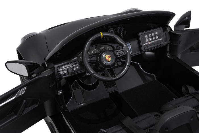 Pojazd Porsche 911 GT3 Czarny, wyścigowy samochód dla dzieci-12 7421 