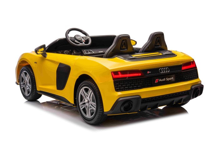 Pojazd Audi Spyder R8 LIFT STRONG Żółty-5 7429 