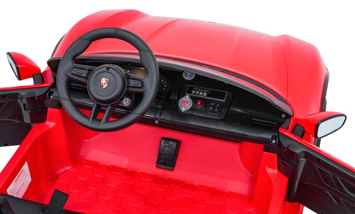 Pojazd Porsche Taycan Turbo S Czerwony-15 7434 