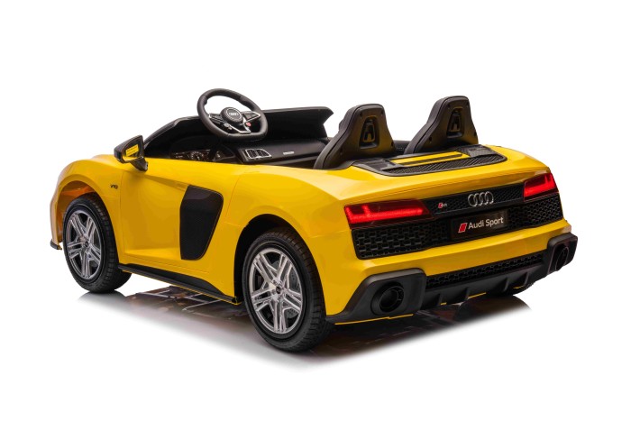 Pojazd Audi Spyder R8 LIFT Żółty-2 7438 