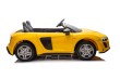 Pojazd Audi Spyder R8 LIFT Żółty-6 7438 