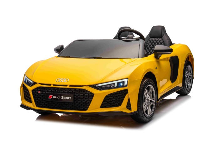 Auto na akumulator Audi Spyder R8 LIFT Żółty