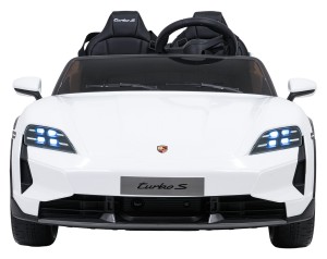 Pojazd Porsche Taycan Turbo S Biały