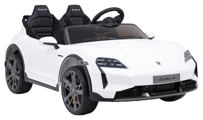 Pojazd Porsche Taycan Turbo S Biały-2 7439 