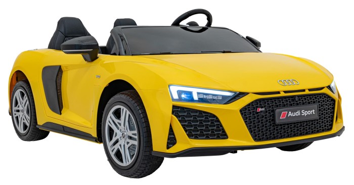 Pojazd Audi Spyder R8 LIFT Żółty-15 7438 