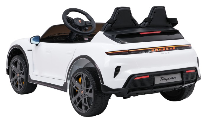 Pojazd Porsche Taycan Turbo S Biały-6 7439 