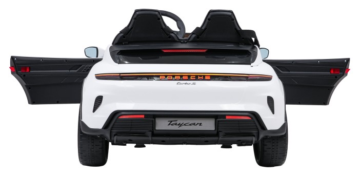 Pojazd Porsche Taycan Turbo S Biały-9 7439 