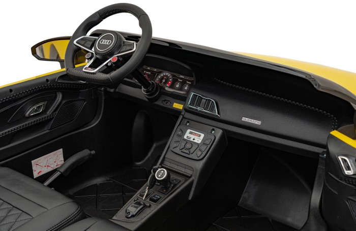 Pojazd Audi Spyder R8 LIFT Żółty-20 7438 
