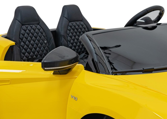 Pojazd Audi Spyder R8 LIFT Żółty-30 7438 