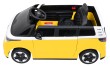 Pojazd Volkswagen ID BUZZ Żółty-5 7445 