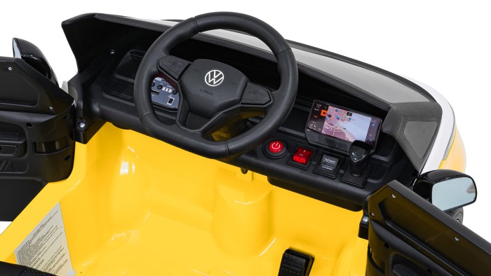 Pojazd Volkswagen ID BUZZ Żółty-15 7445 