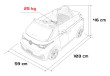 Pojazd Volkswagen ID BUZZ Żółty-25 7445 