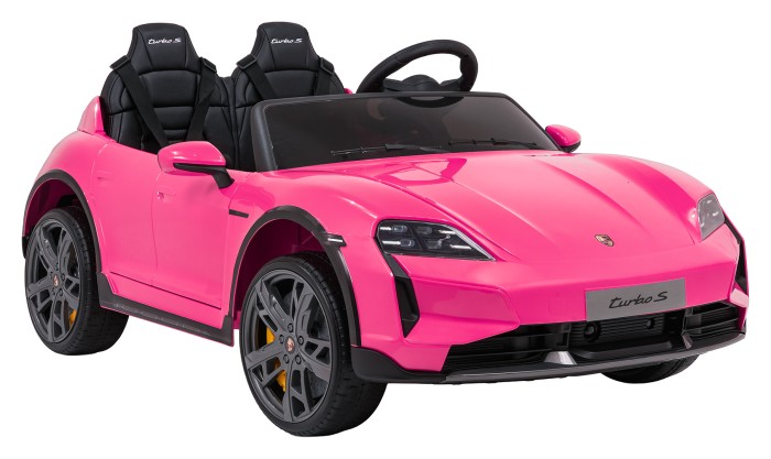 Pojazd Porsche Taycan Turbo S Różowy-2 7448 