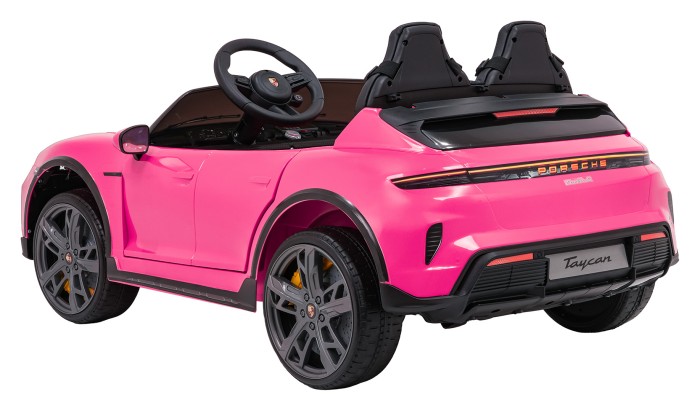 Pojazd Porsche Taycan Turbo S Różowy-6 7448 