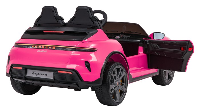 Pojazd Porsche Taycan Turbo S Różowy-8 7448 