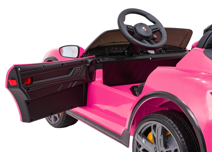 Pojazd Porsche Taycan Turbo S Różowy-21 7448 