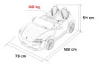 Pojazd Porsche Taycan Turbo S Różowy-25 7448 