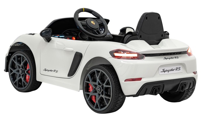 Pojazd Porsche Spyder RS 718 Biały sportowy samochód-5 7456 