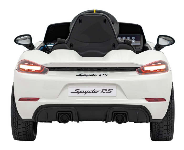 Pojazd Porsche Spyder RS 718 Biały sportowy samochód-6 7456 