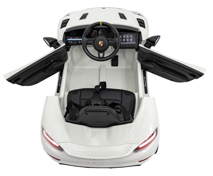Pojazd Porsche Spyder RS 718 Biały sportowy samochód-8 7456 