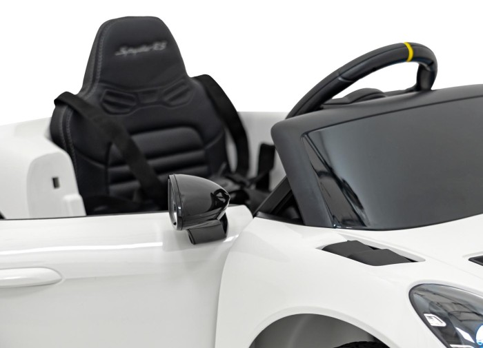 Pojazd Porsche Spyder RS 718 Biały sportowy samochód-10 7456 