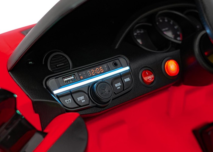 Pojazd Porsche Spyder RS 718 Czerwony-10 7458 