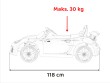 Pojazd RUF CTR3 Czarny-13 7474 