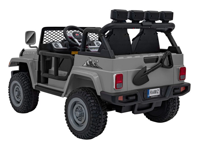 Pojazd Off Road MONSTER Szary-6 7476 