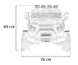 Pojazd Off Road MONSTER Szary-22 7476 