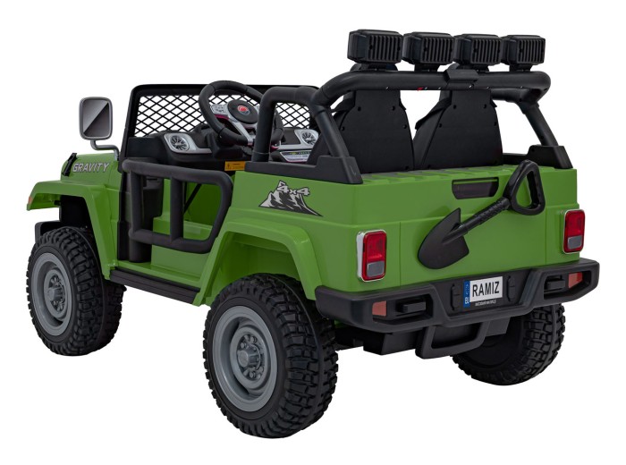 Pojazd Off Road MONSTER Zielony-6 7477 