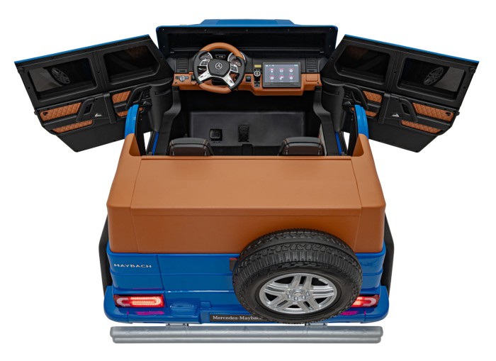 Pojazd Mercedes Benz MAYBACH G650 STRONG Niebieski-12 7478 