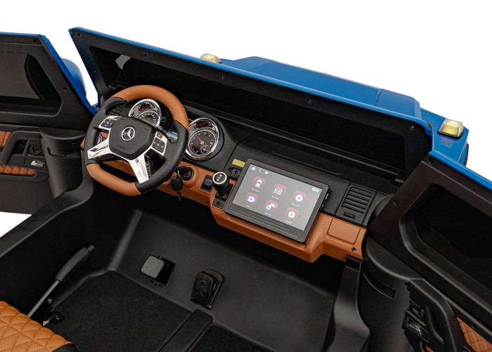 Pojazd Mercedes Benz MAYBACH G650 STRONG Niebieski-14 7478 