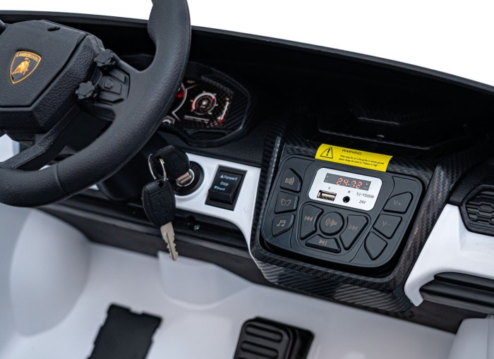 Pojazd Lamborghini Revuelto XL Biały-16 7486 