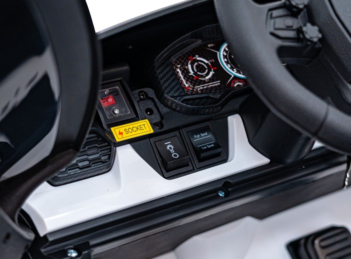 Pojazd Lamborghini Revuelto XL Biały-17 7486 